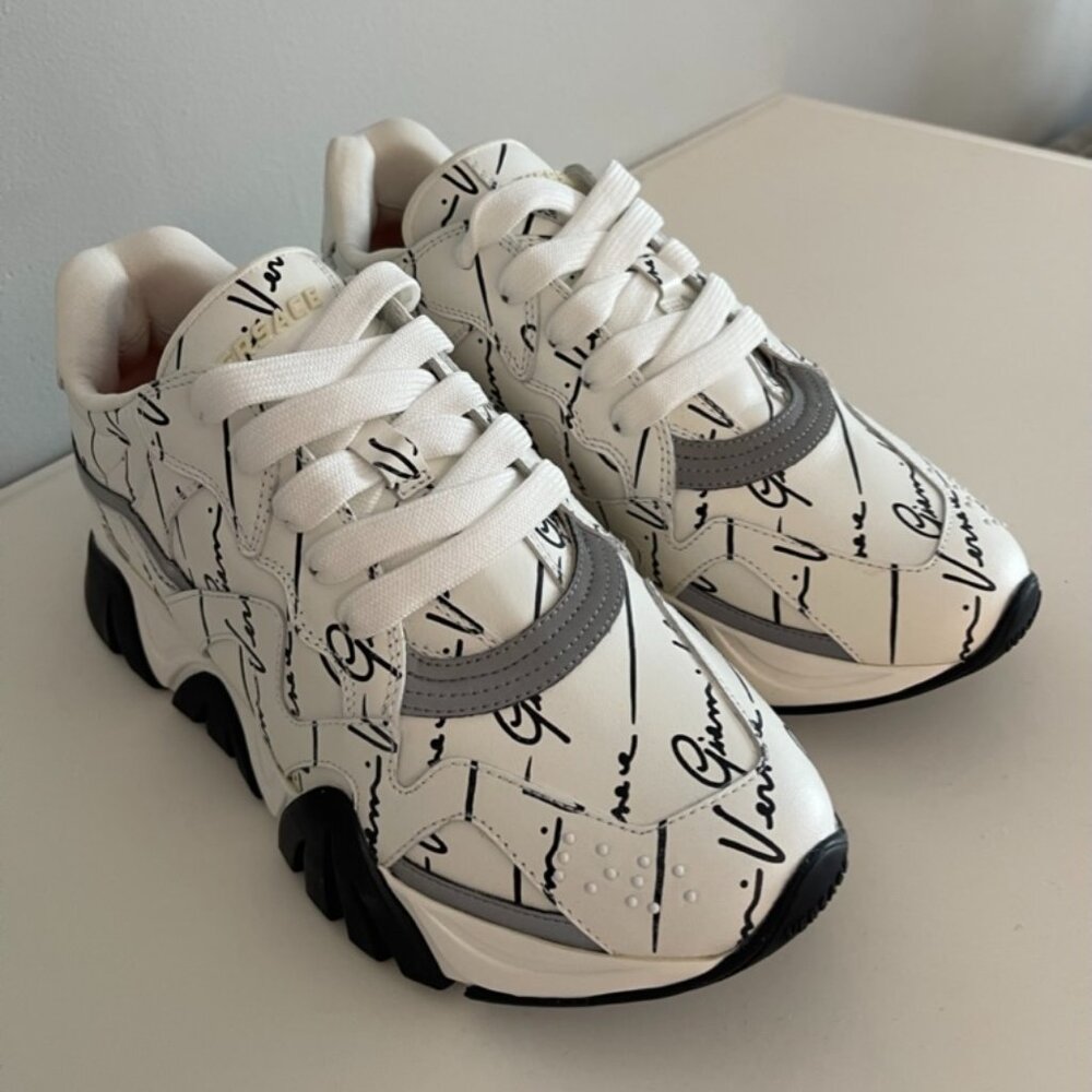 Authentic Versace Logo Sneakers - image 2